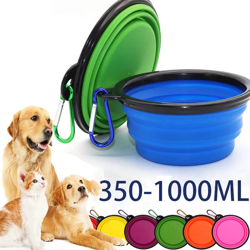 Portable Pet Travel Bowl Set